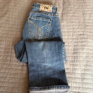 YMI High Cuffed and Cropped Jeans